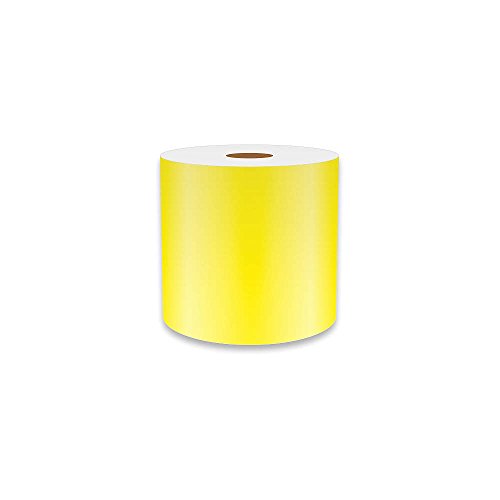 VnM SignMaker REFYL-3102 Reflective Yellow Vinyl Tape, 75' Length, 4