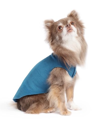 Stretch Fleece Dog Coat, Stretchy Pet Sweater, Machine Washable P...