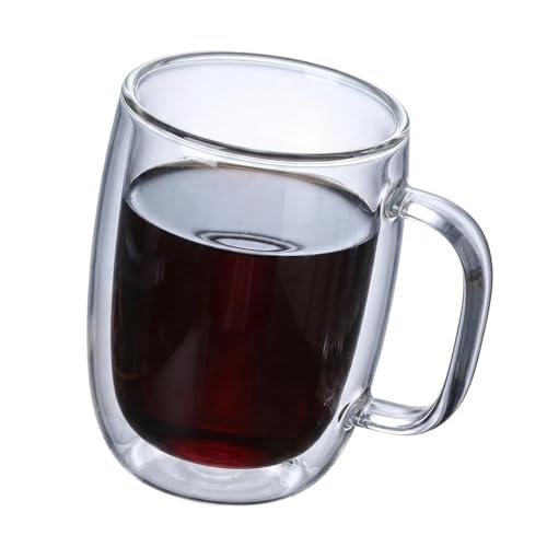 ��d�\���ϔM�K���X���}�O�J�b�v �����t�� 350ml/450ml �ۉ��ۗ� ���� ������� �R�[�q�[�J�b�v �e�B�[�J�b�v �^���u���[ �Ɨp �I�t�B�X �H�� �G�X�v���b�\ �J�N�e�� ���� �r�[���Ή� (350ml,A)