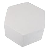 Modelo de pastel de forma hexágono: fabricado con material con resiliencia y alta dureza, modelo de forma de pastel
