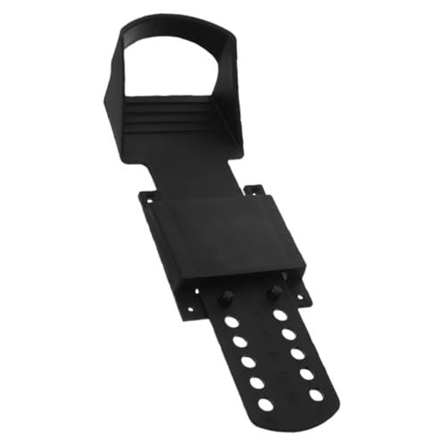 HEMOTON Pedales para máquina de Remo. Equipamiento de Fitness Pedal de Remo Accesorios de Fitness Pedal de Ejercicio Pedales de Repuesto Pedales de máquina de Remo el plastico Black