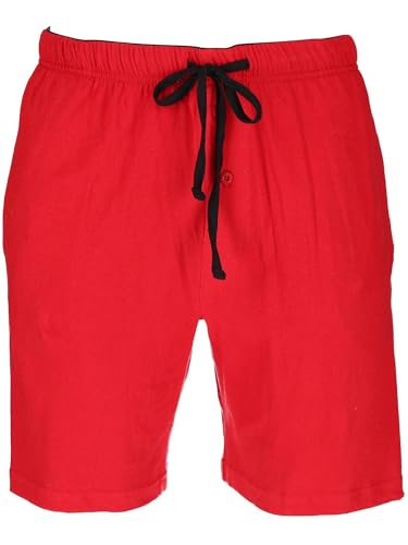 Hanes Men's Jersey Knit Cotton Sleep Shorts (Pack of 3)2
