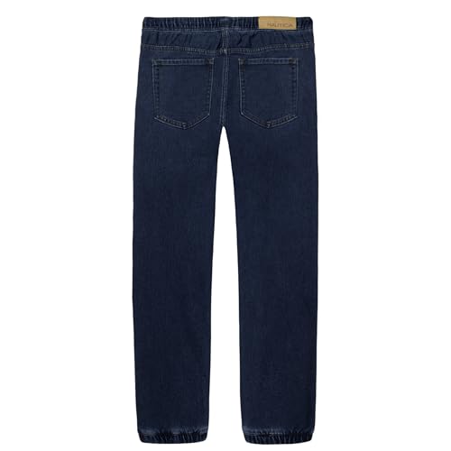 Nautica Boys Pull-on Stretch Denim Jogger-Style Jeans, 5-Pocket Style & Drawstring Closure2