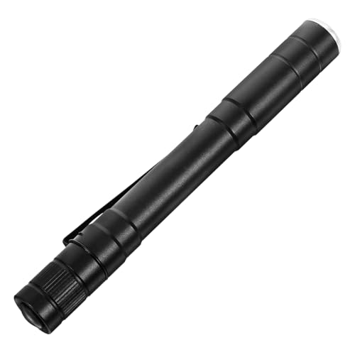 HOMOCONO Doctor Pen Light Black Doctor Pen for Diagnose Nursing Pen Light Pen Light Aluminum Alloy