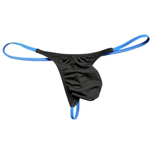 Men's G-String Sexy Charm Lightweight Thong 3D Pouch Underwear 3 Pack4