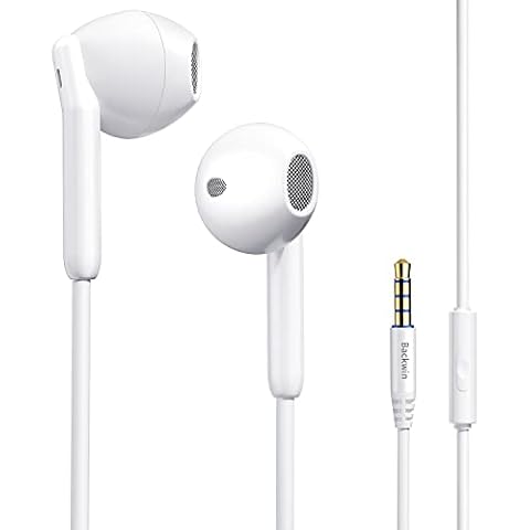 Kopfhörer mit Kabel, In-Ear-Ohrhörer, 3,5-mm-Klinkenstecker, Stereo-Bass-Ohrhörer mit Lautstärkeregler Cover