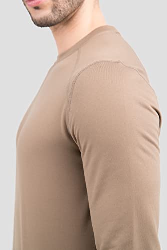 Terramar Men's Military Fleece Long Sleeve Crew4