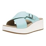 ABEO Solstice Cross Slide Sandals For Women | Arch Support Sandals Women's | Ball of Foot Pain Relief | Built-In Metatarsal Pads Women | Ball Of Foot Cushions for Women Icy Morning 8.5 Medium