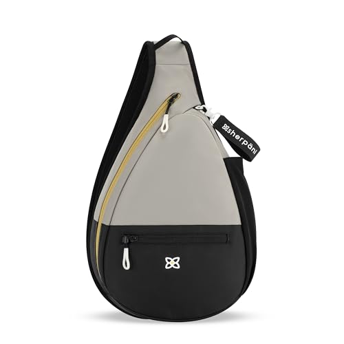 Image of Sherpani Esprit, Sling Backpack, 10L Travel Bag, Right-Handed Shoulder Sling Purse, Crossbody Backpack, Travel Gifts, RFID Protection (Wasabi Stone)
