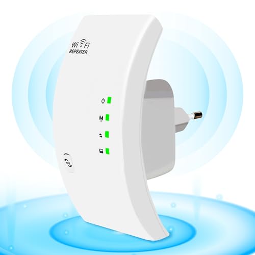 2025 Wi-Fi Booster, Wi-Fi Range Extender, Wi-Fi Signal Booster Up To 3,600 sq.ft, 50 Devices, Wireless Internet Repeater, Ultra Long Range Amplifier With Ethernet Port, UK Plug