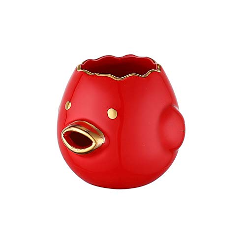 Separador de huevo Huevo Yolk Polluelo blanco, Separador Blanco Huevo Pollo, Separador de huevo Novedad, Separador de huevo Lindo para la cocina, Camping,Rojo Cover