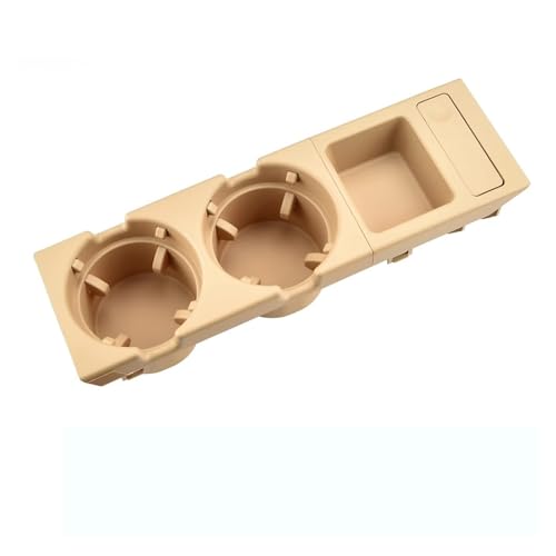 Boîte de rangement E46 beige 1 avec porte-gobelet et monnaie pour console centrale BMW