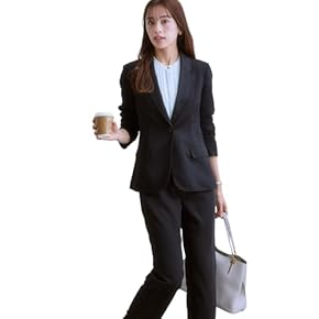 新品未使用☆キレイめパンツスーツ☆11号ef-de 楽天市場】レディース スーツ パンツスーツ ビジネス 日本製素材