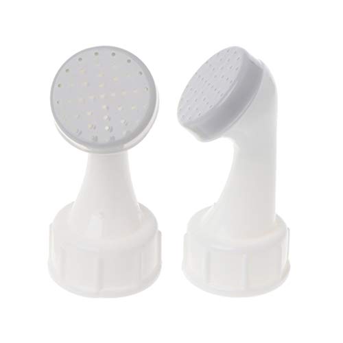 RUZYY 2Pieces Hose Nozzle Portable Watering Sprinkler Plant Bottle Waterer Spout Adapter