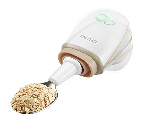Parkinson Spoon for Hand Tremor, GYENNO Steady Spoon with Self Stabilizing Smart Lift Kit for Parkinsons Patients, Silverware Kit Cutlery for Elderly Â¡Â­ (Spoon)