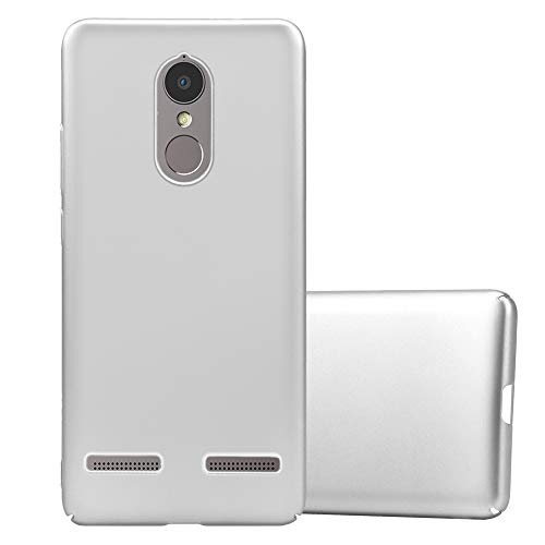 Cadorabo Funda para Lenovo K6 / K6 Power en Metal Plato - Cubierta Protección de Plástico Duro Super Delgada e Inflexible con Antichoque - Case...