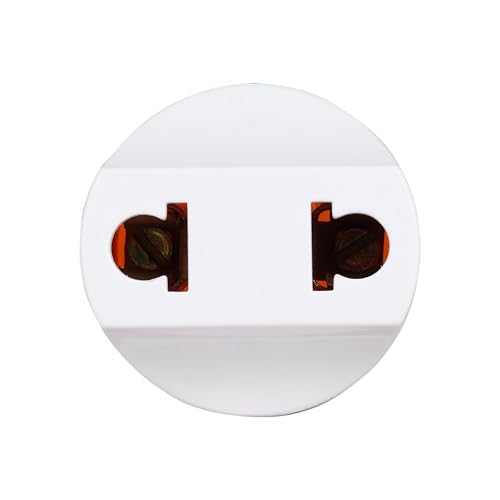 Image of Mica 2 Pin Universal Travel Adapter Conversion Plug (USA, Japan, UK, China to India Type D) 6 Amp, for Mobile Charges, Battery, Laptops and Other Electronic Devices. (1)