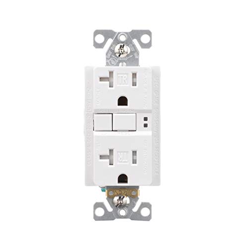 One-Day Sale: Up to 50% Off Eaton GFCI Self-Test 20A -125V Tamper Resistant Duplex Receptacle (3-Pack), White