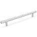Cosmas 305-320CH Polished Chrome Euro Style Cabinet Hardware Bar Handle Pull - 12-5/8" (320mm) Hole Centers - 10 Pack