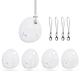 Luubom Key Finder 4 Pack Smart Tags Works with Apple Find My (iOS only), Bluetooth Tracker Item Locator for Bags Luggage Suitcase