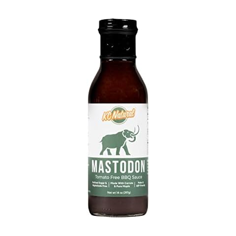 KC Natural - Mastodon Paleo AIP BBQ Sauce 14oz (1 Pack) Cover