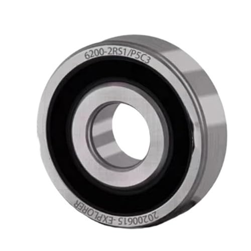 Roulements à billes de précision P5 6207 2RS haute performance - Lot de 10