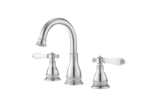 Pfister LF-WL8-SNPC Pfister Sonterra 2-Handle 8' Widespread Bathroom Faucet in Polished Chrome...