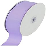 Creative Ideas Solid Grosgrain Ribbon, 1-1/2-Inch by 50-Yard, Lavender