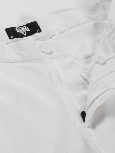 Image of Thomas Scott Men's | Solid | Chino Shorts | Regular Fit | 100% Cotton | Above Knee | Casual Short