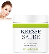 Pommade au cresson, pommade active au cresson Plus, crème pour le visage, taches de vieillesse pour le gesi...