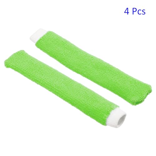 M METERXITY 4 Pack Badminton Towel Overgrip, Nylon Anti-Skid Sweatband Tennis Racquet Grip - Image 4