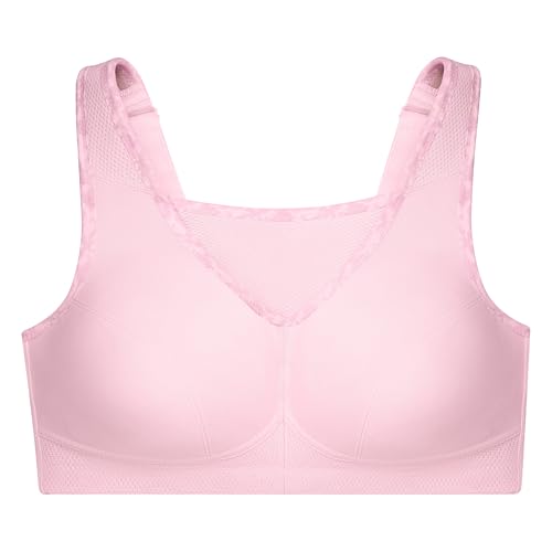 Image of Glamorise Women's Stretch Cotton Non-Wired Sports Bra