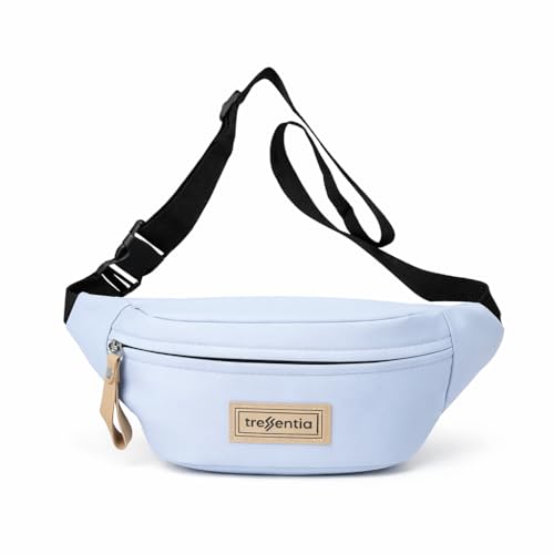 Tressential StreetSnap �N���X�{�f�B �t�@�j�[�p�b�N �j�����p �n�C�L���O ���s �L�����v �A�E�g�h�A �X�|�[�c �T�C�N�����O �}�l�[�x���g ���߉\�ȃX�g���b�v�t��, �u���[, 31 x 15 x 7 cm, �t�@�j�[�p�b�N�B