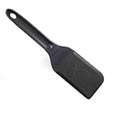 Norpro Heat-Resistant Rigid Nylon Spatula - Pot & Pan Scraper (1-pack, Black)