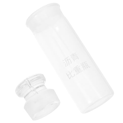 STOBAZA Glass Pycnometer Bottle for Asphalt Laboratory Glass Storage for Density Tests and Practical Design