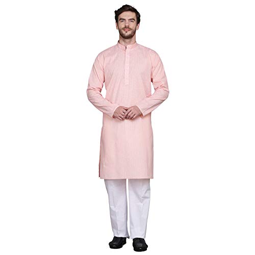 Image of Jagdish GARMENTS Cotton Trendy Embroidery Kurta for Men for Festive