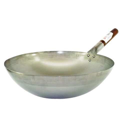 Hancock London 33cm Carbon Steel Deep Wok