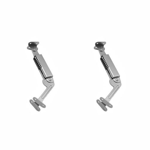 BE-TOOL Spring Lid Support Left Right Lid Support Down Hinge for Boxes, Cabinet Doors, and Storage Furniture(B)