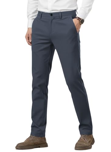 Image of TOPLOT Men's Premium Regular Fit Trousers | Lightweight Durable Fabric | Utility Pocket Design | Comfortable Waistband | Perfect for Office, Travel, Casual Outings (5279)