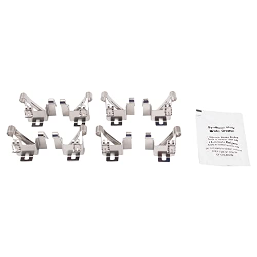 TRQ Front Brake Pads Ceramic Compatible with 2020-2022 Ford Explorer 2020-2021 Police Interceptor Utility 2020-2021 Lincoln Aviator by TRQ - Image 5