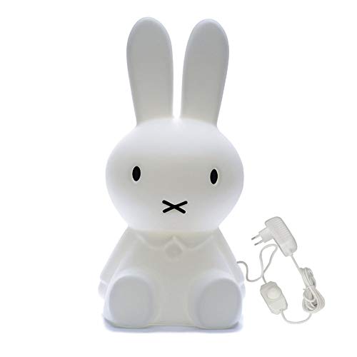 Preisvergleich Produktbild Kreatives LED-Nachtlicht mit Bär, Kaninchen, Nachttischlampe für das Kinderzimmer, dekorative Tischlampe, Weihnachtsgeschenk für Kinder, Mädchen und Jungen hase