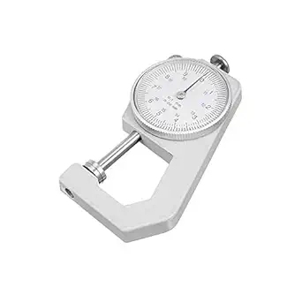 MAVOTANK Steel Dial Thickness Gauge for Pipes, Tubes, Sheets (Range 0 to 20 mm, Least Count 0.1 mm)