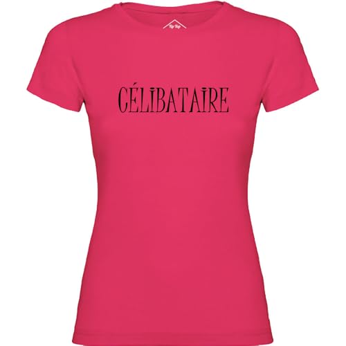 T-Shirt Rose Célibataire Femme Fier d'Afficher son Indépendance