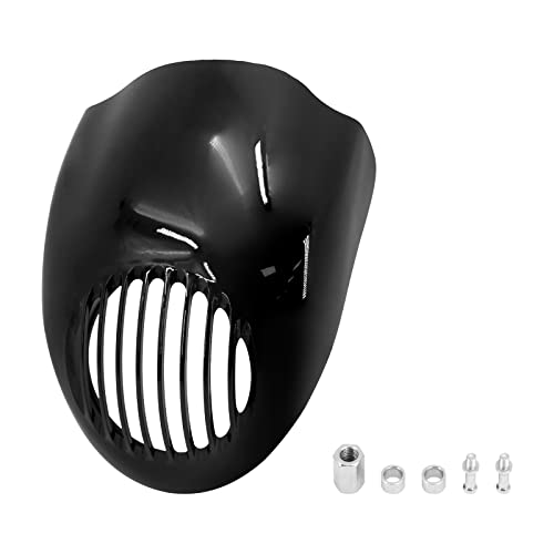 HDBUBALUS バイク グリル カフェ ヘッドライト マスク フロント フェアリング ハーレー スポーツスター XL 883 1200 用