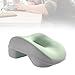 DimyFew Desk Napping Pillow, Office Sleeping Pillow, Headrest Practical, Lunch Break Support Cushion Memory Foam for Travel School, Green