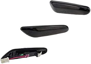 LED Side Indicator Module Smoke Black E46 E81 E82 E87 E88 E90 E91 E92 E60 E61 E83 E84 E53 with E-Mark