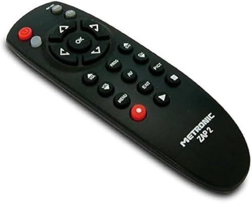 Metronic TCDE ZAP2 TV/TNT Télécommande Universelle Noir