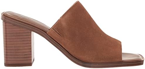 Calvin Klein Women's Clancy Heeled Sandal, Dark Cognac 120, 7 | Image 5