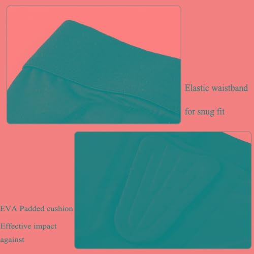 Pantalones cortos de protección contra impactos cómodos para hockey 7
