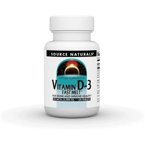 Source Naturals Vitamin D-3 2000 iu Cover